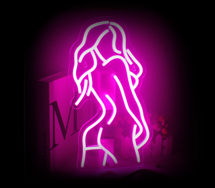 Aura Signature Neon Light "Girl Body"