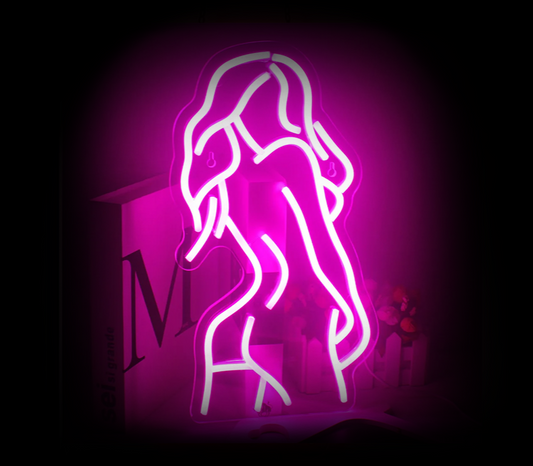 Aura Signature Neon Light "Girl Body"